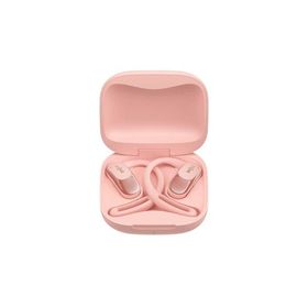 ショックス ワイヤレス イヤホン 左右分離 IP54 最大6時間 USB-C OpenFit Air SKZ-EP-000027 ピンク系