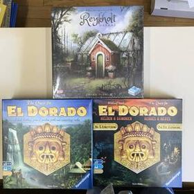 ★EL DORADO(エルドラドを探して)＋拡張、レイクホルト★ボードゲームセット
