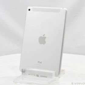 〔中古品〕 iPad mini 4 128GB シルバー MK772J／A docomoロック解除SIMフリー【377】