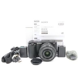 【ほぼ新品】SONY ZV-E10L Black ソニー ボディ