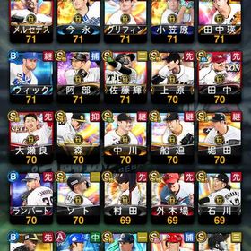 巨人純正最強オーダー！スピリッツ11500🔥チームランクSS | プロスピAのアカウントデータ、RMTの販売・買取一覧