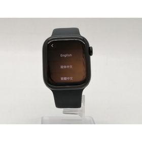 【中古】Apple Watch Series10 42mm GPS ジェットブラックアルミニウムケース/ブラックスポーツバンド (S/M) MWWE3J/A【札幌南2条】保証期間１ヶ月【ランクB】