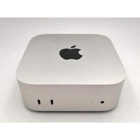 【中古】Apple Mac mini M4(CPU:10C/GPU:10C) 16GB/512GB シルバー MU9E3J/A (M4・2024)【ECセンター】保証期間１ヶ月【ランクA】