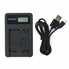 Panasonic パナソニック DMW-BLE9/BLG10 対応新型USB充電器☆LCD付４段階表示仕様☆Lumix DMC-GF3/DMC-GF3K/DMC-LX100(USB充電器☆L w17b8b5(その他)