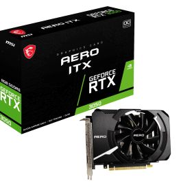 【中古】【非常に良い】MSI GeForce RTX 3050 AERO ITX 8G OC グラフィックスボード VD7990