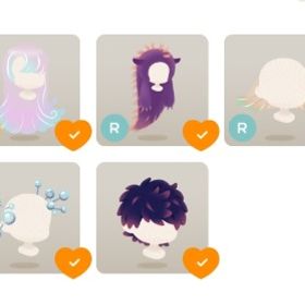 アイテム8点 洞窟の妖精ヘア1点＋洞窟の妖精のドレス・昼1点＋他6点 | リヴリーアイランドのアイテム、RMTの販売・買取一覧