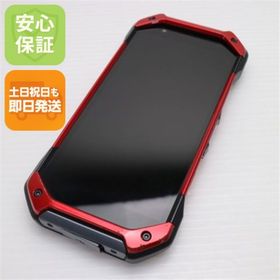 キョウセラ(京セラ)のTORQUE 5G KYG01 レッド M111(スマートフォン本体)