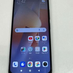 極美品 SIMフリー Redmi 12 5G ミッドナイト XIG03 ミッドナイト