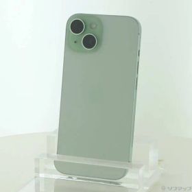 〔中古品〕 iPhone15 128GB グリーン MTMM3J／A SIMフリー【368】