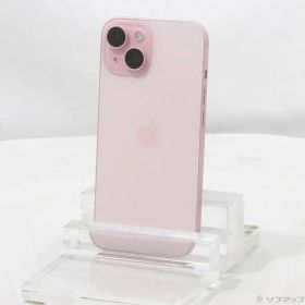 〔中古品〕 iPhone15 256GB ピンク MTMP3J／A SIMフリー【262】