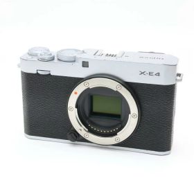 【中古】 《並品》 FUJIFILM X-E4 ボディ シルバー [ デジタルカメラ ]