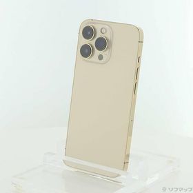 〔中古〕Apple(アップル) iPhone13 Pro 1TB ゴールド MLV43J／A SIMフリー〔269-ud〕