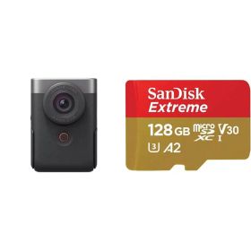 【中古】Canon Vlogカメラ PowerShot V10 ブラック PSV10BK