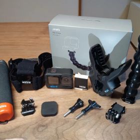 【純正高耐久バッテリー+純正各種アクセサリー】GoPro HERO10 保証付き