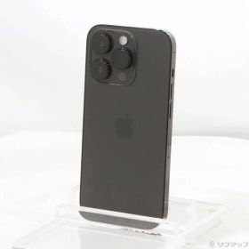 〔中古品〕 iPhone14 Pro 1TB スペースブラック MQ2F3J／A SIMフリー【352】