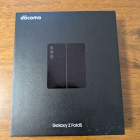 ギャラクシー(Galaxy)のGalaxy Z Fold5 本体 ブラック 256GB SIMフリー(スマートフォン本体)