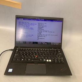 JK6562 Lenovo Thinkpad X1 Carbon /Core i5-8250U 1.60Ghz /メモリー：8GB/SSD:無し/BIOS確認だけ/キー欠、キー破損