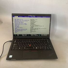 JK6218 Lenovo Thinkpad X1 Carbon /Core i5-8250U 1.60Ghz /メモリー：8GB/SSD:128/BIOS確認だけ/充電口不良