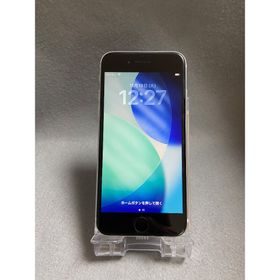 アイフォーン(iPhone)の美品 国内版 SIMフリー iPhoneSE 第2世代 128GB ホワイト色(スマートフォン本体)