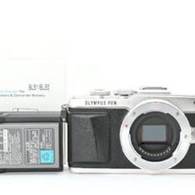 美品 OLYMPUS ミラーレス一眼 PEN E-PL7 ボディ シルバー