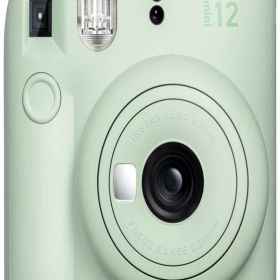 富士フイルム(FUJIFILM) チェキ インスタントカメラ instax mini 12 ミントグリーン INS MINI 12 GREEN