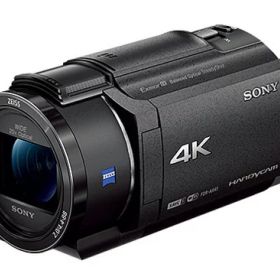 【ポイント10倍】 SONY ビデオカメラ FDR-AX45A (B) [ブラック] [タイプ：ハンディカメラ 画質：4K 撮影時間：160分 本体重量：510g 撮像素子：CMOS 1/2.5型 動画有効画素数：829万画素] 【P10倍】