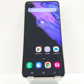 Galaxy S21 5G SCG09 au ファントムバイオレット 送料無料 本体 n09117 【中古】