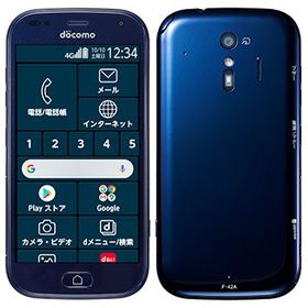 ★訳あり品★docomo F-42A ネイビー