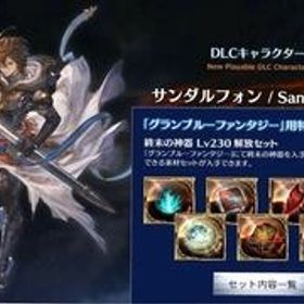 サンダルフォン購入特典「終末の神器 Lv230解放セット」シリアルコード ヴァーサス | グラブルのアカウントデータ、RMTの販売・買取一覧