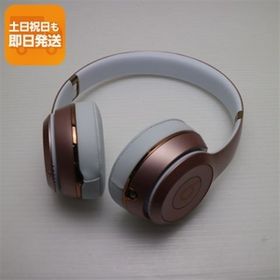 新品同様 Beats solo3 wireless MNET2PA/A ローズゴールド ワイヤレスヘッドホン Beats あすつく 土日祝発送OK