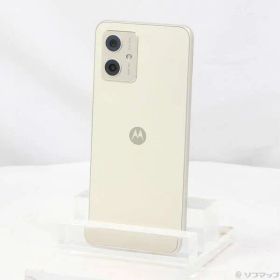 〔中古品〕 moto g64y 5G 128GB バニラクリーム MOSAG3 Y!mobile SIMフリー【377】
