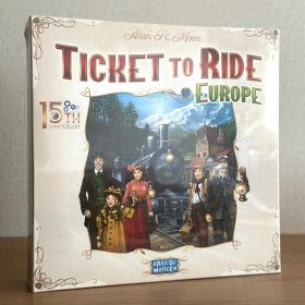 【新品未開封品】チケット・トゥ・ライド：ヨーロッパ 15周年記念版 英語版