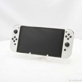 【中古】Nintendo(任天堂) Nintendo Switch 有機ELモデル Joy-Con(L)／(R) ホワイト 【349-ud】