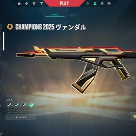 《メアド変更即可能/現在ランクアイアン2》2025チャンピオンヴァンダル＋ガイアズファント│低レート | VALORANT(ヴァロラント)のアカウントデータ、RMTの販売・買取一覧