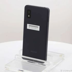 〔中古品〕 AQUOS wish3 64GB ブラック SHSJQ3 Softbank SIMフリー【368】