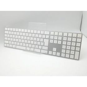 【中古】Apple Magic Keyboard（2017/テンキー付き/A1843） - 日本語（JIS） シルバー MQ052J/A【中野】保証期間1週間