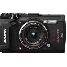 【中古】OLYMPUS デジタルカメラ Tough TG-5 ブラック 1200万画素CMOS F2.0 15m 防水 100kgf耐荷重 GPS+電子コンパス&amp;内蔵Wi-Fi TG-5 BLK