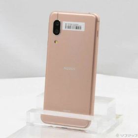 〔中古品〕 AQUOS sense3 64GB ライトカッパー SH-M12 SIMフリー【368】