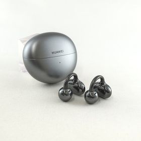 HUAWEI FreeClip 完全ワイヤレスイヤホン USED美品 オープン型 IP54 防塵 防滴 マイク イヤーカフ ファーウェイ T0017C 完動品 V2026