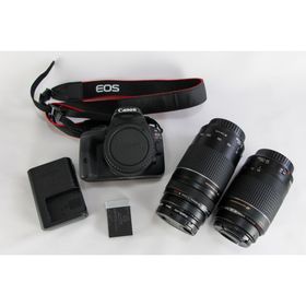 Canon キャノン 一眼レフ EOS Kiss X7 望遠レンズ2本付き(デジタル一眼)