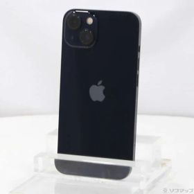 〔中古品〕 iPhone13 256GB ミッドナイト MLNH3J／A SIMフリー 〔ネットワーク利用制限▲〕【262】