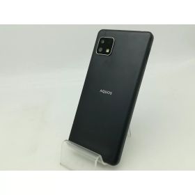 【中古】SHARP ymobile 【SIMロック解除済み】 AQUOS sense4 basic ブラック 3GB 64GB A003SH【大須】保証期間1ヶ月【ランクB】