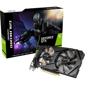 【中古】玄人志向 NVIDIA GeForce GTX 1660Ti 搭載 グラフィックボード 6GB デュアルファン GALAKURO GAMINGシリーズ GG-GTX1660Ti-E6GB/DF