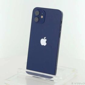 〔中古品〕 iPhone12 128GB ブルー MGHX3J／A SIMフリー【295】