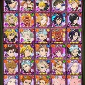 最強キャラ多数 引退垢 | グラクロのアカウントデータ、RMTの販売・買取一覧