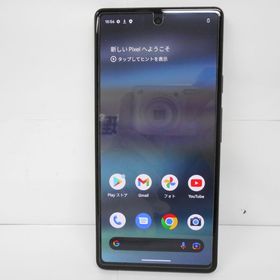 【質みなみ】□ID141□au□Pixel 6a セージ 128GB 〇判定 中古