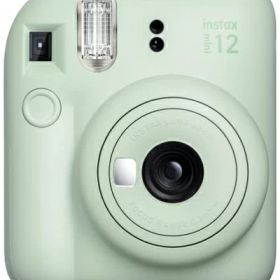 【中古】 富士フイルム(FUJIFILM) チェキ インスタントカメラ instax mini 12 ミントグリーン INS MINI 12 GREEN