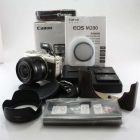 キヤノン ミラーレスカメラ EOS M200 リミテッドゴールドキット EOSM200LIMITEDGOLDKIT