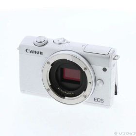 【中古】Canon(キヤノン) EOS M200 ボディ ホワイト 【196-ud】