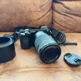 一時値下 SONY α6000 ミラーレス一眼カメラ 本体+ズームレンズ